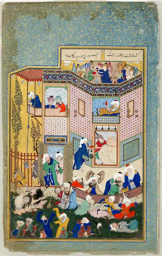 Folio from the Divan of Hafiz